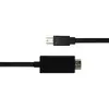 DELTACO miniDisplayPort uz HDMI kabelis 3 m Photo 2