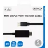 DELTACO miniDisplayPort uz HDMI kabelis 3 m Photo 3