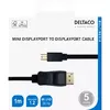 DELTACO DisplayPort uz miniDisplayPort kabelis 1 m Photo 4