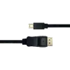 DELTACO DP-1121-K кабель DisplayPort–miniDP Photo 2