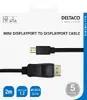 DELTACO DP-1121-K кабель DisplayPort–miniDP Photo 3