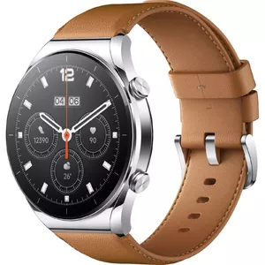 Xiaomi Watch S1 3,63 cm (1.43") AMOLED 46 mm Digitāls 466 x 466 pikseļi Skārienjūtīgais ekrāns Sudrabs Wi-Fi GPS