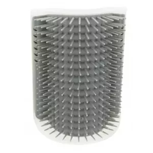 Brush Trixie Corner Massage Brush for Cats, grey, 80×130 mm