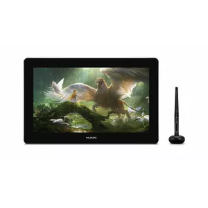 HUION Kamvas Pro 16 4K grafiskais planšetdators 5080 lpi 345,60 x 194,40 mm USB-C pelēks