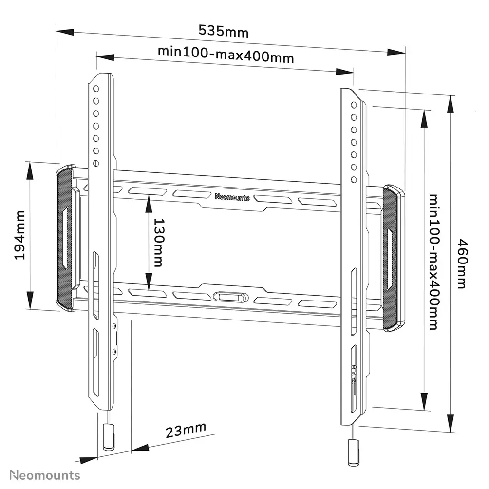 Neomounts TV Wall Mount WL30-550BL14 Photo 16