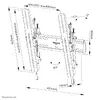 TV sienas stiprinājums Neomounts WL35S-850BL14 Photo 20
