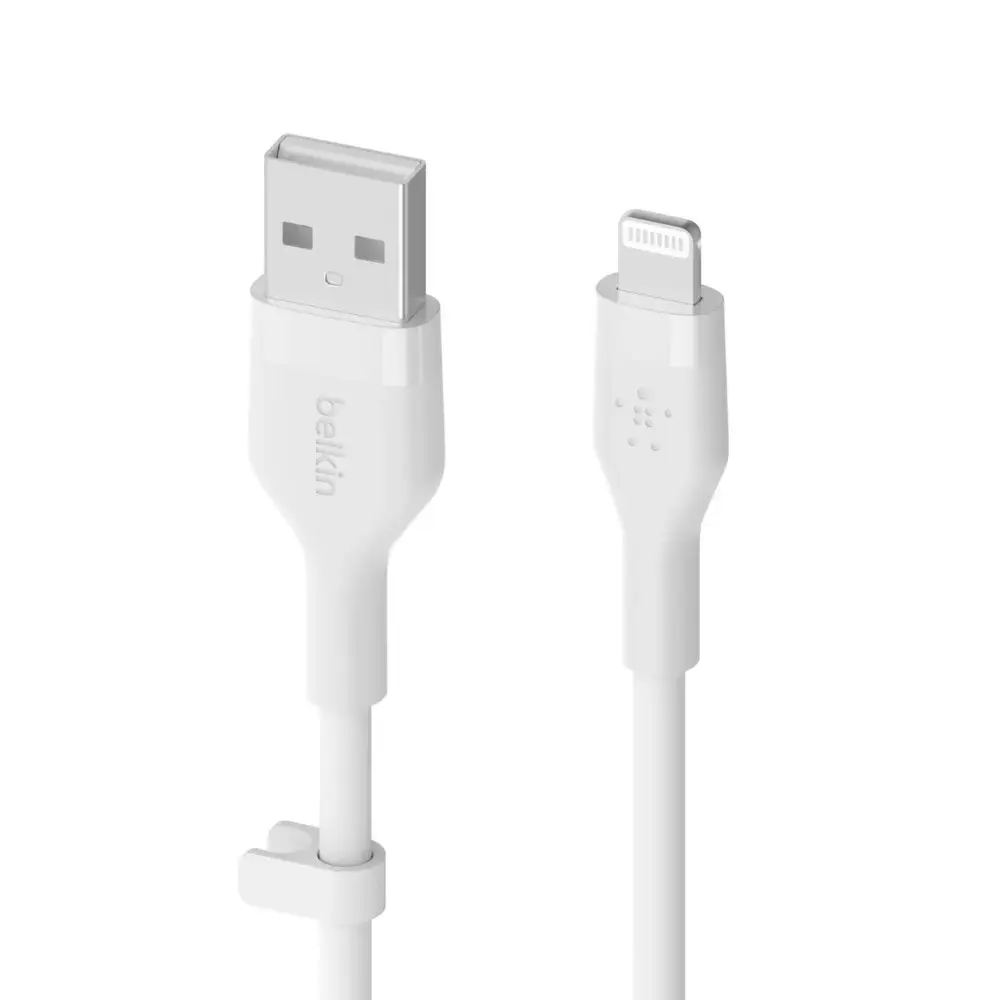 Cable Belkin Cbl Scicone USB-A LTG 2M blc Photo 2