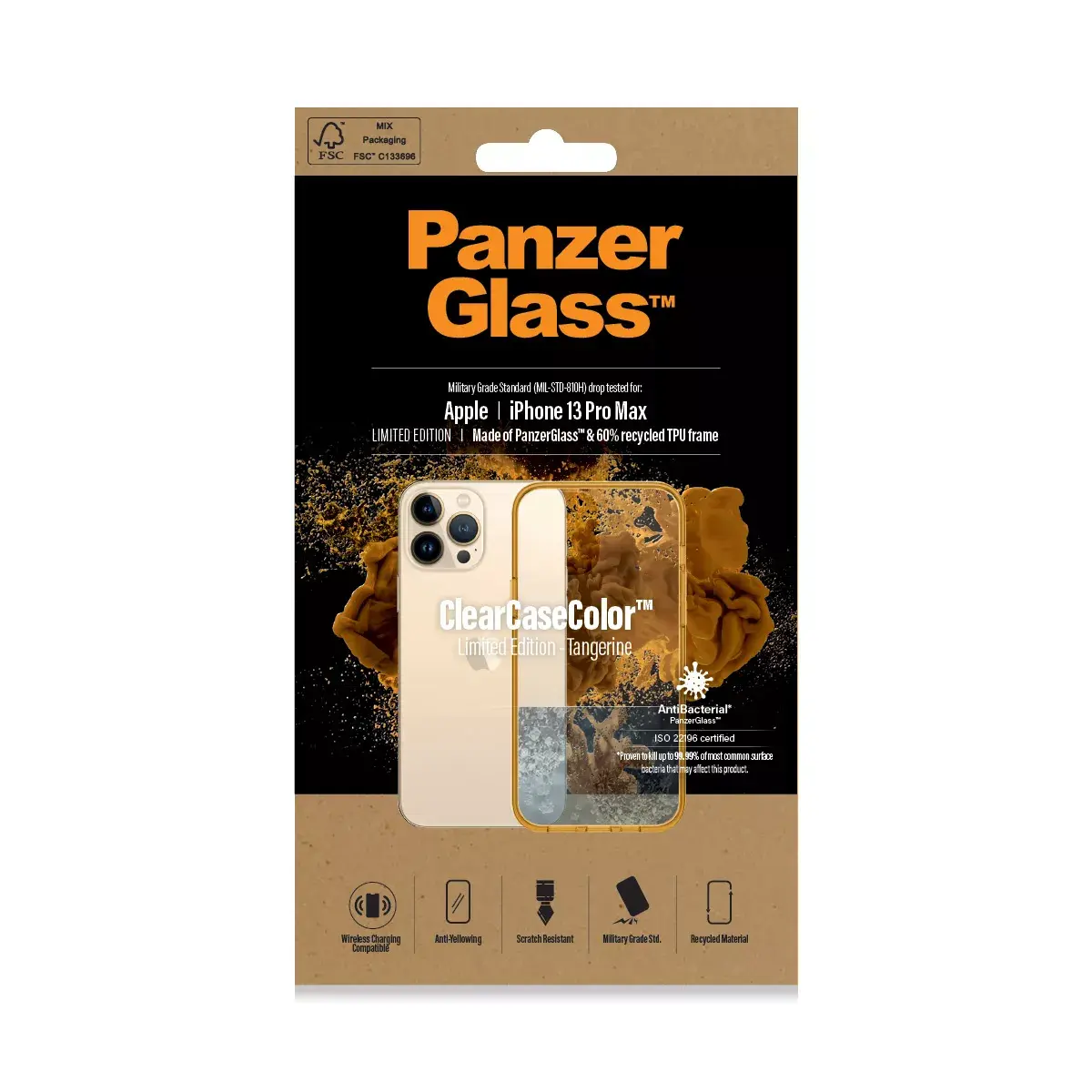 PanzerGlass ClearCaseColor cover for iPhone 13 Pro Max Photo 2
