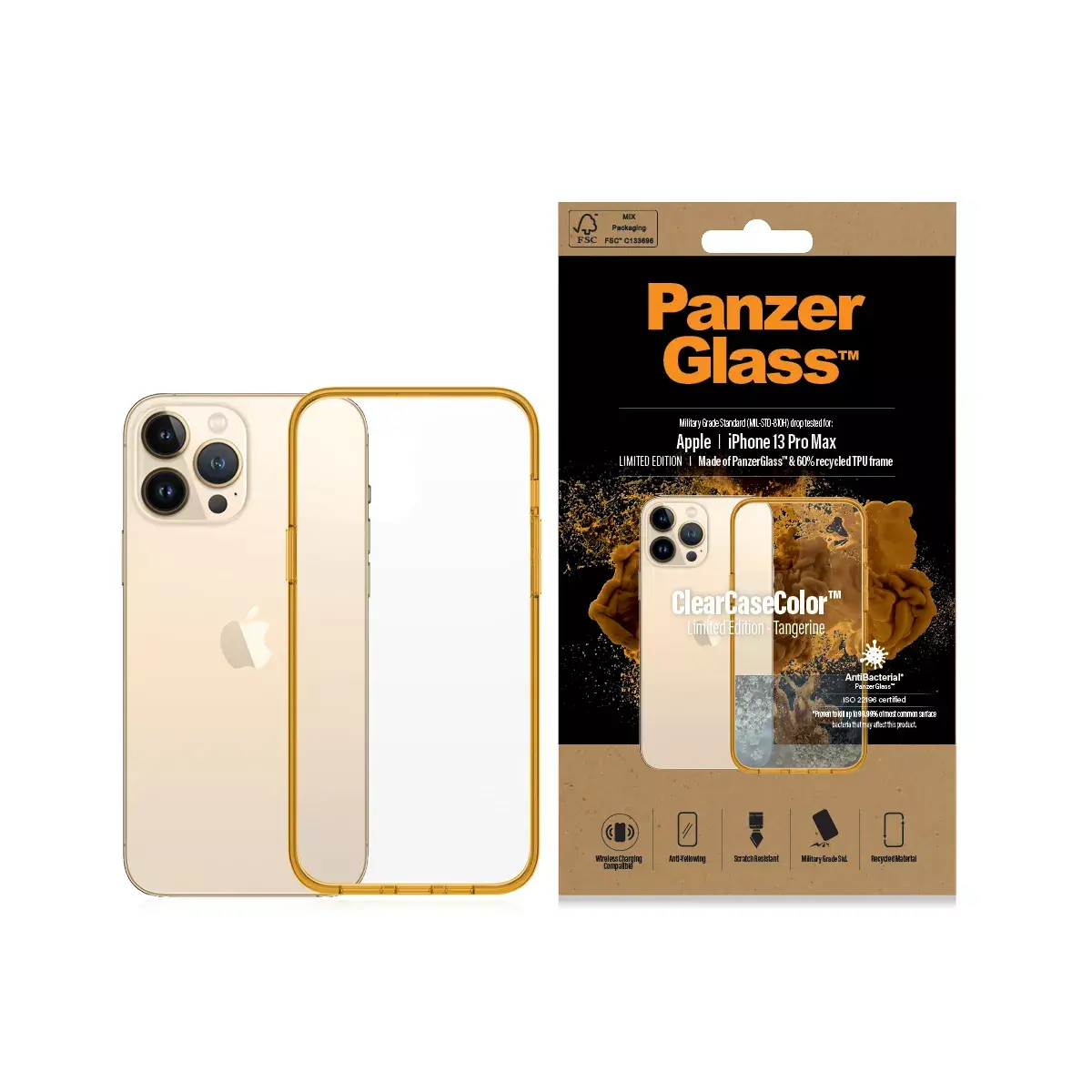 PanzerGlass ClearCaseColor cover for iPhone 13 Pro Max Photo 3