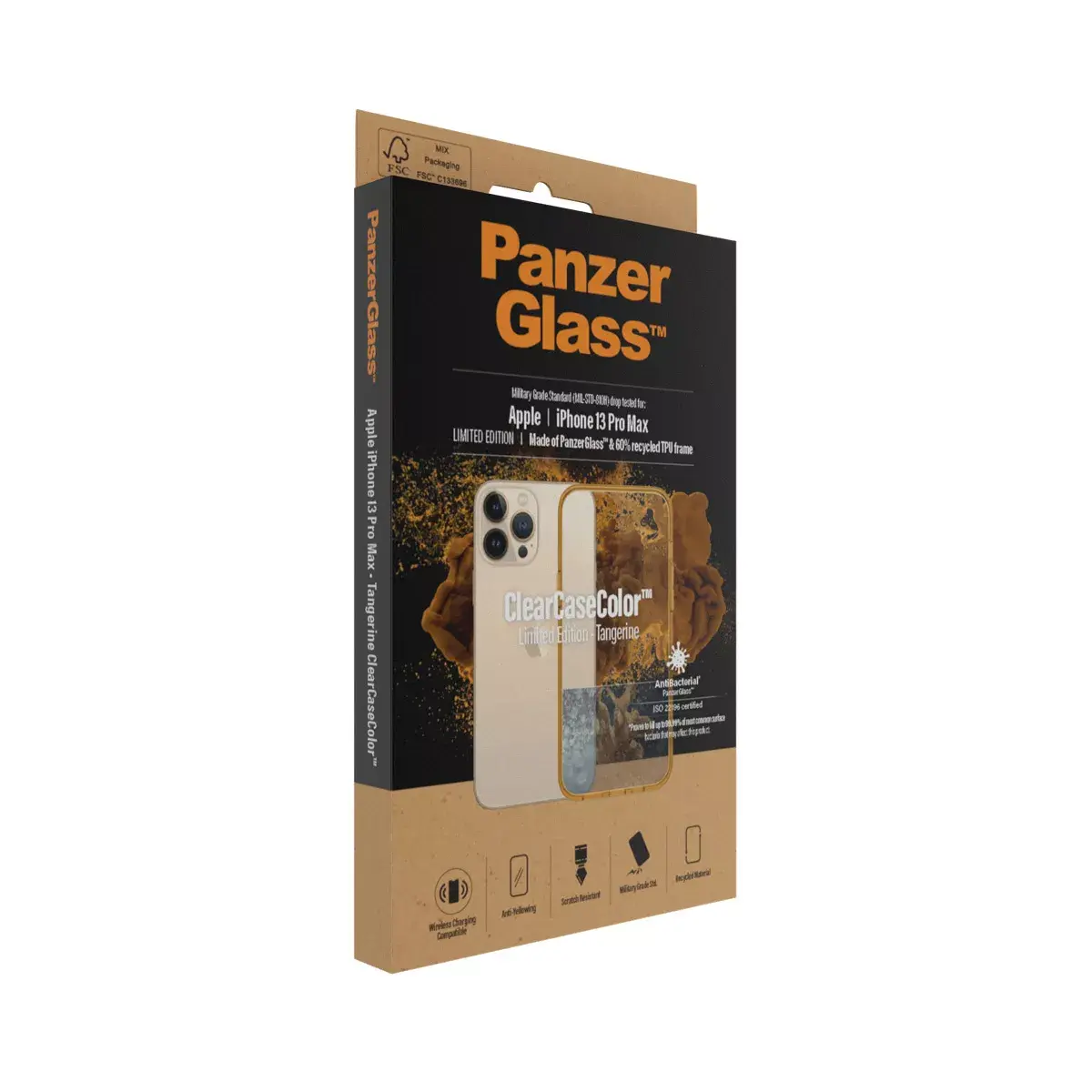 PanzerGlass ClearCaseColor cover for iPhone 13 Pro Max Photo 4