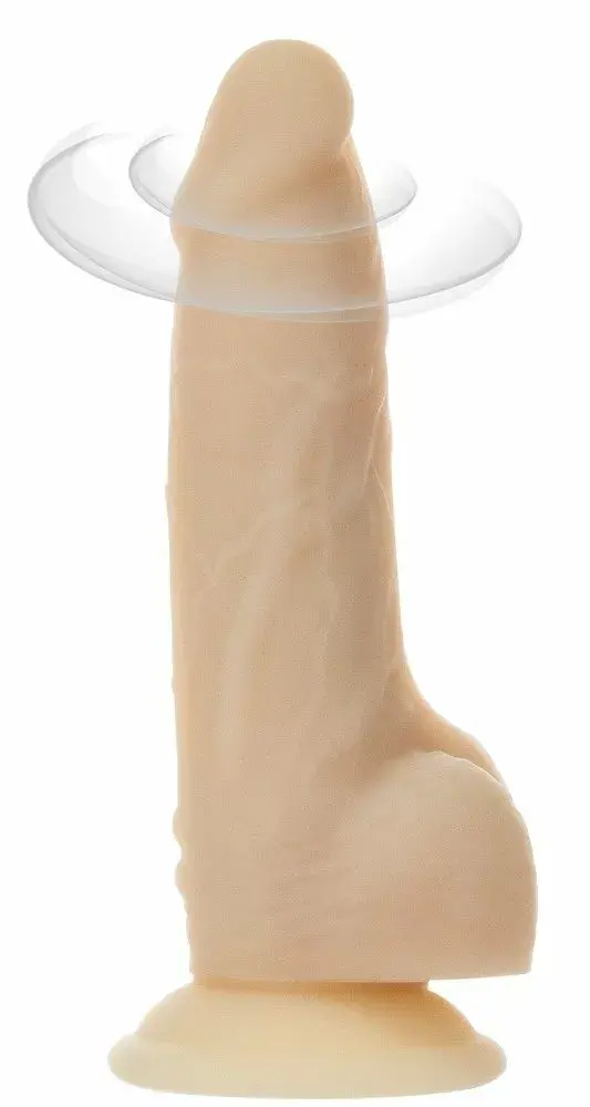 Силиконовый вибратор Naked Addiction 17,8 см вращающийся Photo 2