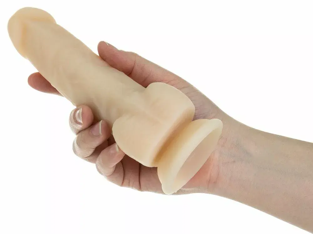 Силиконовый вибратор Naked Addiction 17,8 см вращающийся Photo 5