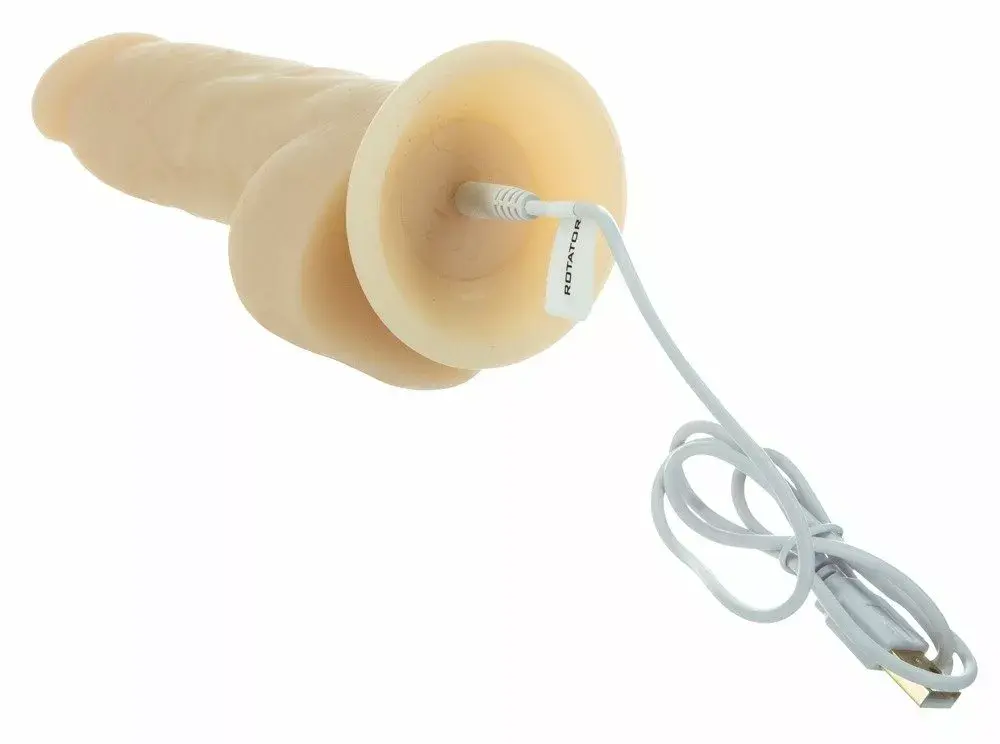 Силиконовый вибратор Naked Addiction 17,8 см вращающийся Photo 6