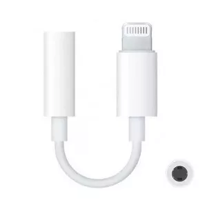Cable Gender Changer CoreParts MSPP74280 Lightning to 3.5mm Audio White