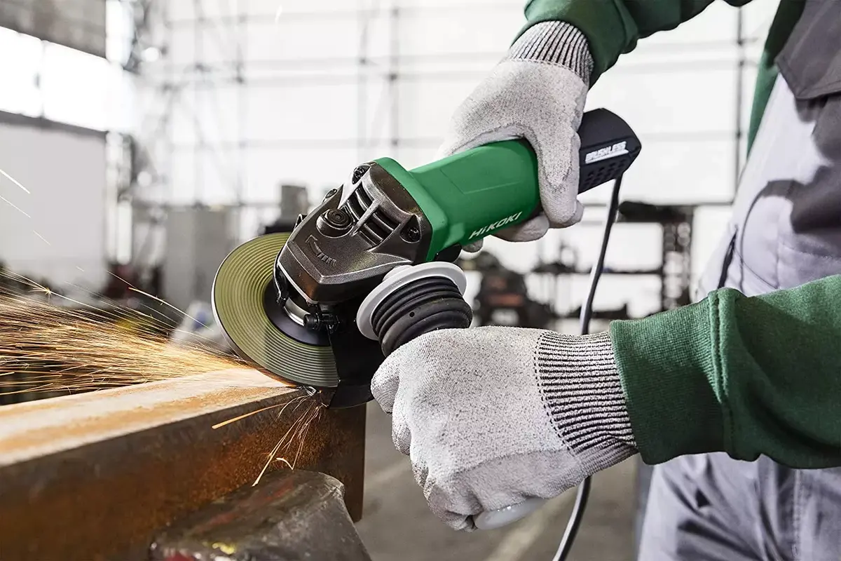 HITACHI G13STA угловая шлифмашина Photo 3