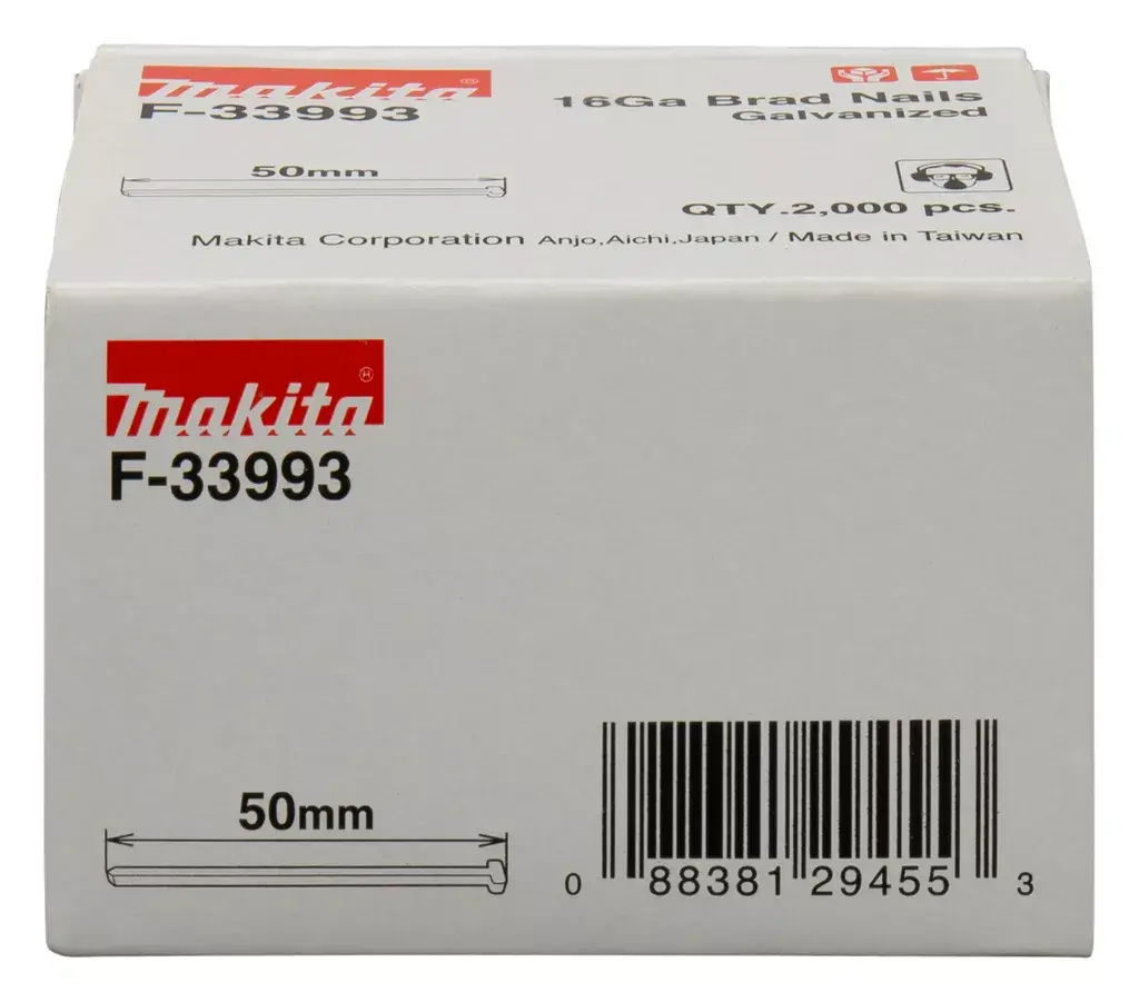 Brad naglas Makita F-33993 50 mm 2000 gab. Photo 2