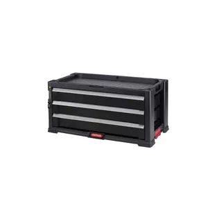 Tool Chest Set Keter KET237791 — 3-drawer portable tool chest, durable plastic construction