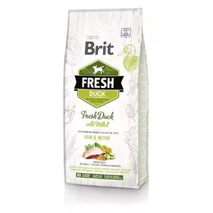 Корм для животных Brit Fresh RUN & WORK 2.5 кг Взрослый Утка