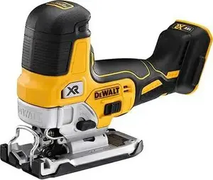 Slepkalnis DeWALT DCS335N-XJ bezvadu 18V bezsuku, 13,5 cm griešana koksnei, 1 cm tēraudam, 45° slīpums, 3200 sitieni/min