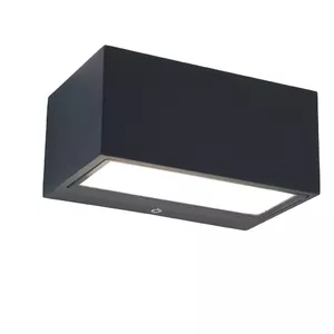 Outdoor wall lighting Lutec GEMINI LED 10.5W 4000K grey aluminium