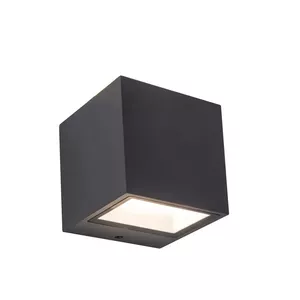 Lutec GEMINI 5189114118 LED Wall Light, 9W, IP54, Anthracite