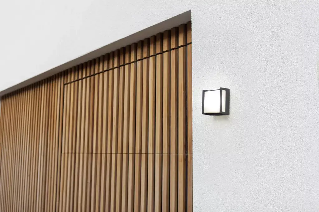 Lutec QUBO LED āra sienas gaismeklis Photo 2