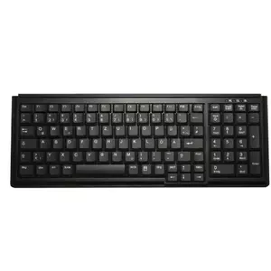 Active Key AK-7000 tastatūra USB QWERTZ Vācu Melns