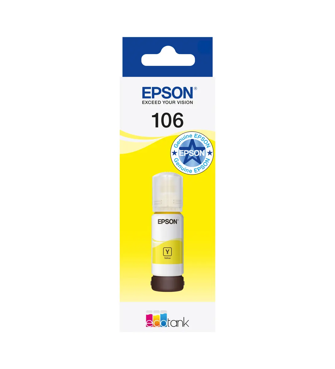 Чернильный флакон Epson 106 EcoTank желтый Photo 3