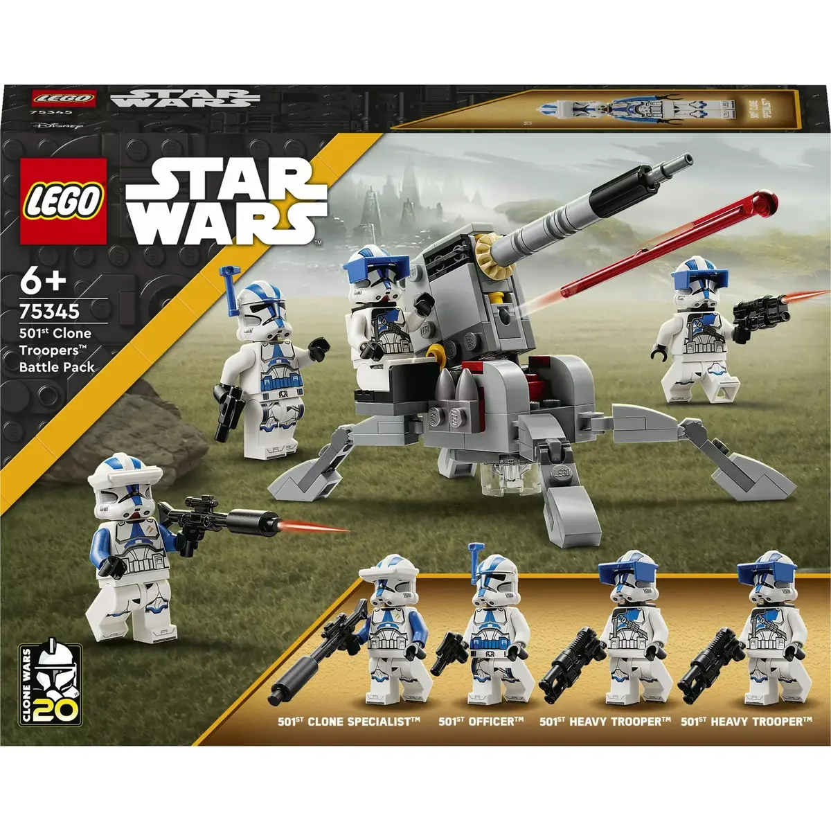 LEGO Star Wars 75345 501st Clone Troopers Battle Pack Photo 4