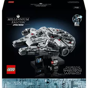 LEGO Star Wars Millennium Falcon 75375 model kit — 1351 pieces, 18+, 190×240×130 mm