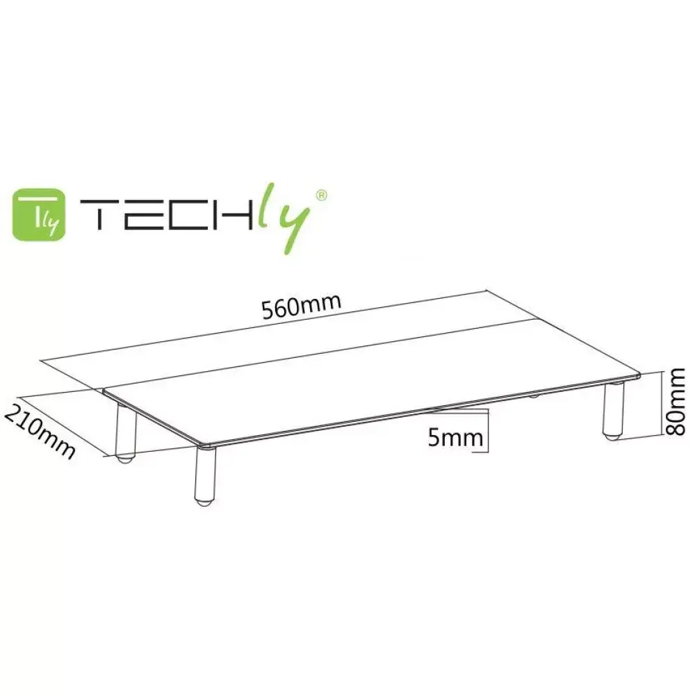 Monitor Riser Techly Universal Tabletop 028504 Photo 4