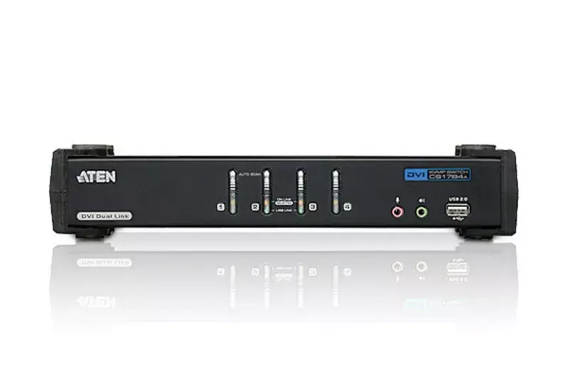 ATEN CS-1784A 4‑port USB DVI‑I KVM switch Photo 3