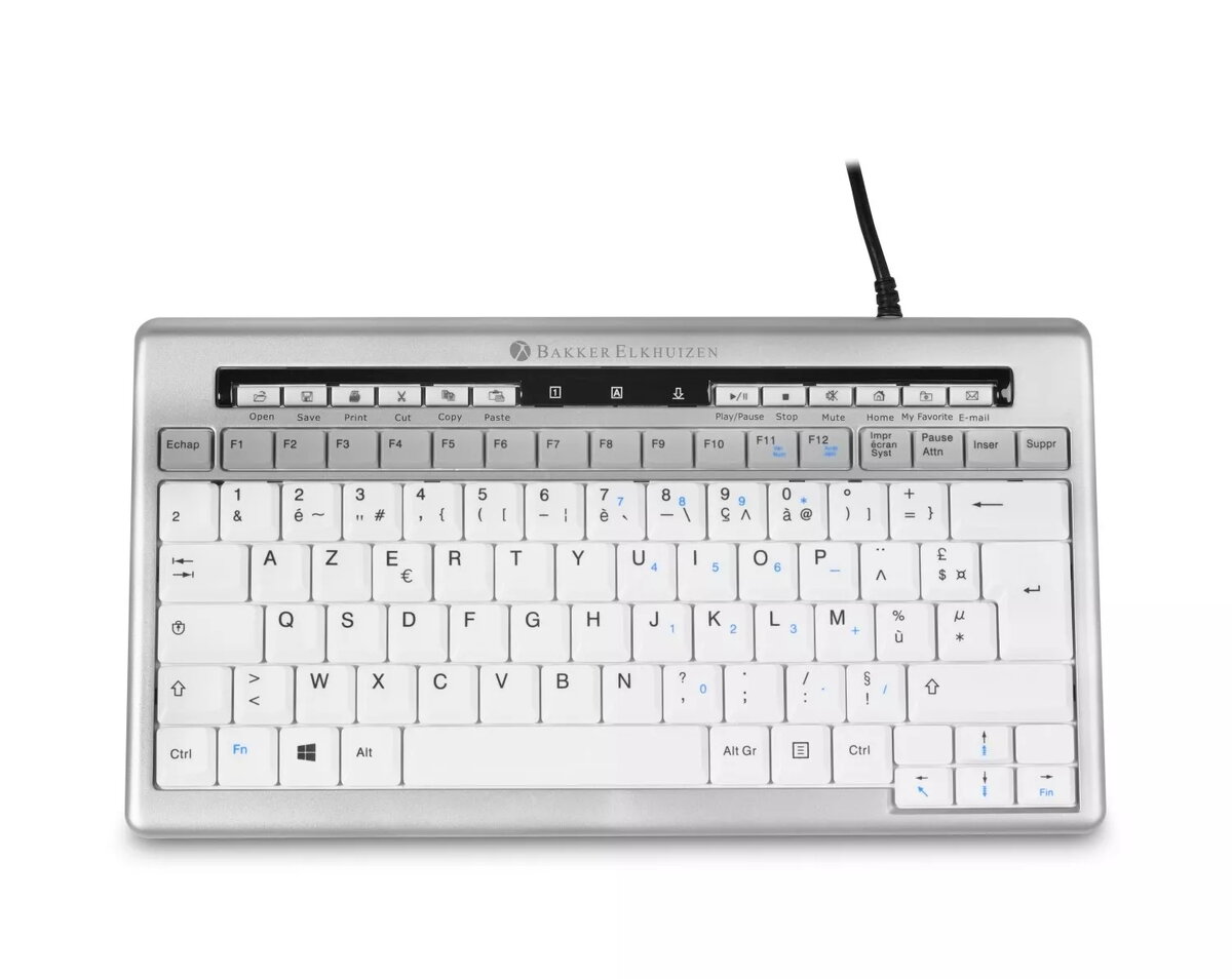 Klaviatūra BakkerElkhuizen S-board 840 Office USB