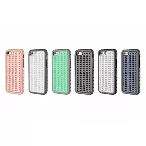 Protective phone case Devia for iPhone 7 Plus — shockproof, green