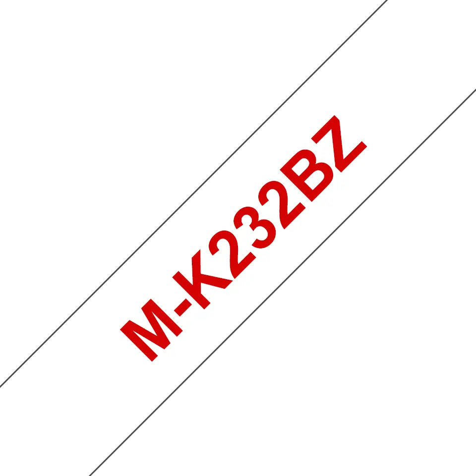 Marķēšanas lente Brother M-K232B M tips