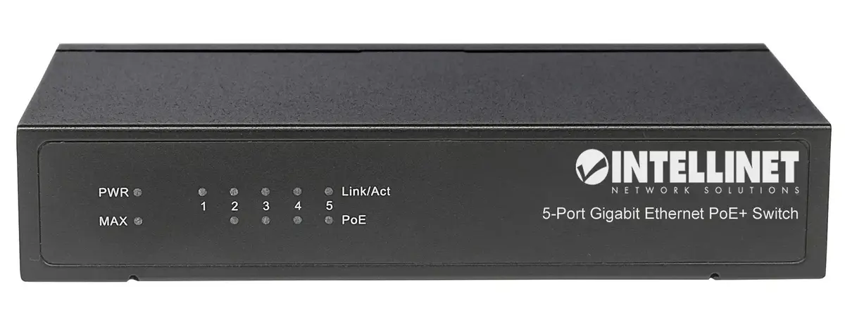 Slēdzis Intellinet 5-Port Gigabit Ethernet PoE+ Photo 3