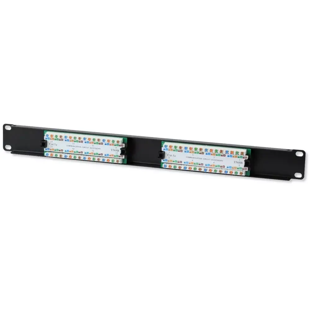 Patch Panel UTP 16 Ports RJ45 Cat.5E Techly I-PP 16-RU-C5ET Photo 3