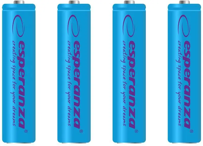 Uzlādējamas Ni‑MH AAA baterijas ESPERANZA EZA102B