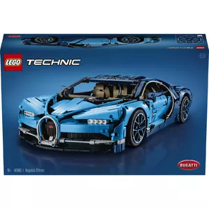 LEGO Technic Bugatti Chiron model kit 42083, scale model car, weight 0.19 kg
