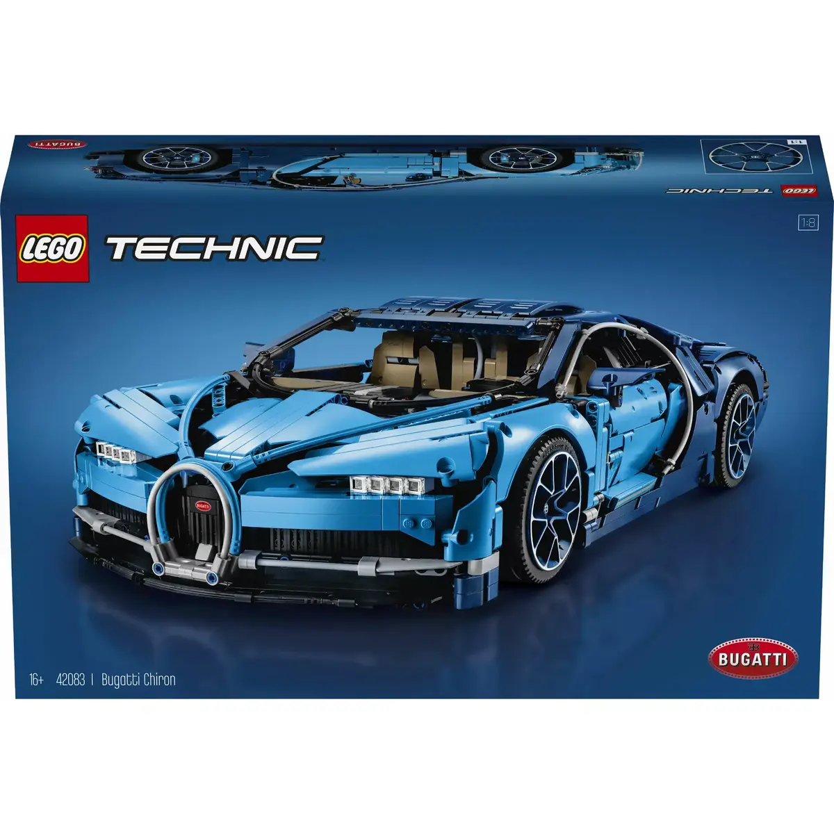 LEGO Technic Bugatti Chiron 42083 model kit Photo 2