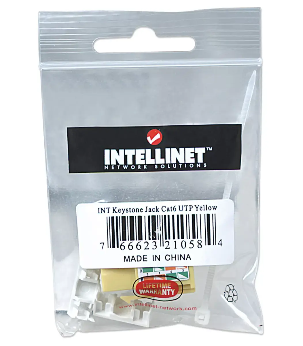 Кроссовый разъем Cat6 UTP Intellinet 210584 Photo 3