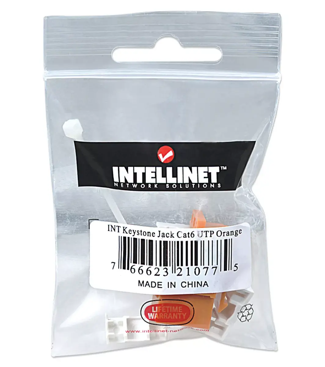 Keystone Jack Cat6 UTP Intellinet 210775 Photo 5