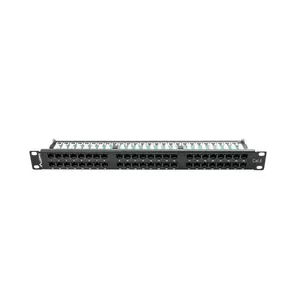 Patch Panel 1U Lanberg PPU6-1048-B