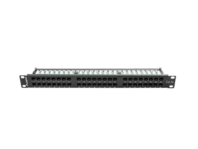 Patch panel LANBERG PPU5-1048-B 1U 48 ports Photo 3