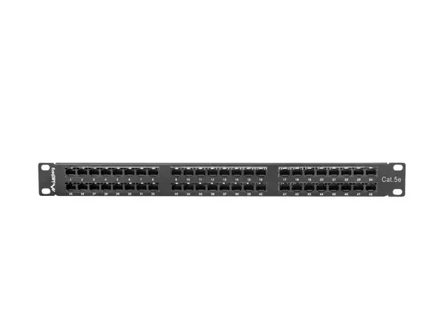 Patch panel LANBERG PPU5-1048-B 1U 48 ports Photo 4