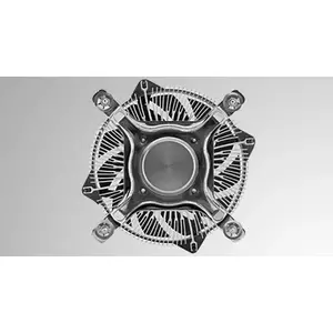 Cooler Titan DC-155A915Z/RPW Processor Cooling System 9.5 cm Black Grey
