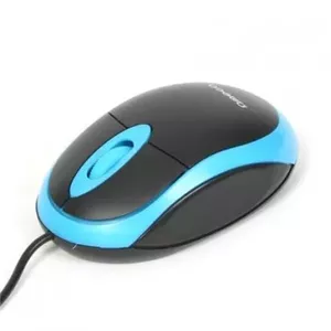 Omega OM06VBL mouse Ambidextrous USB Type-A Optical 800 DPI