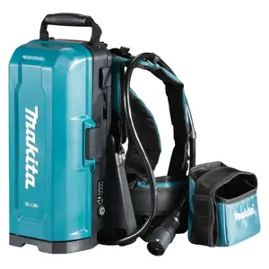 Portable battery backpack Makita 191A64-2 18V capacity lightweight