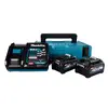 Набор батареи и зарядного устройства Makita XGT Photo 2