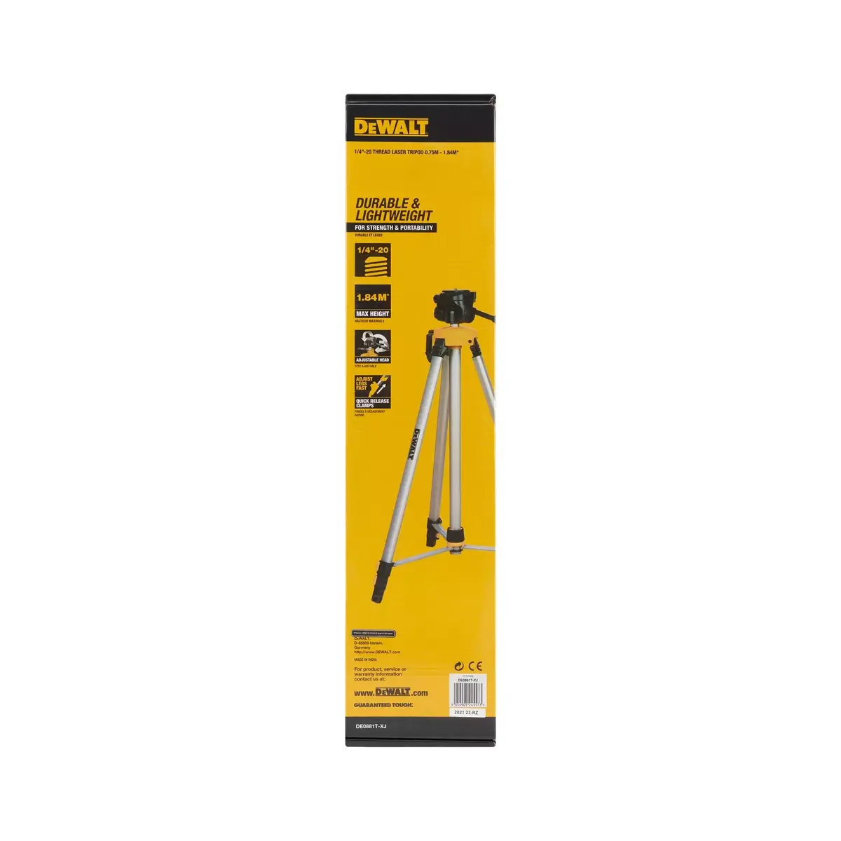 Лазерный уровень аксессуар DeWALT DE0881T-XJ Photo 3